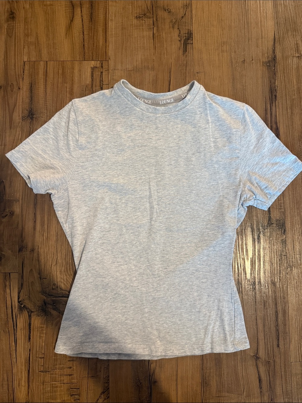 Women’s Short Sleeve Crew Neck Tee - Light Heather Gray